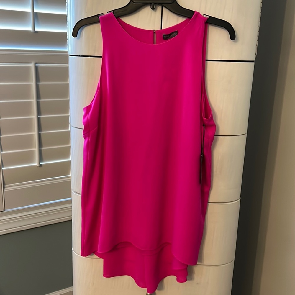 Vince Camuto Hot Pink Small long blouse